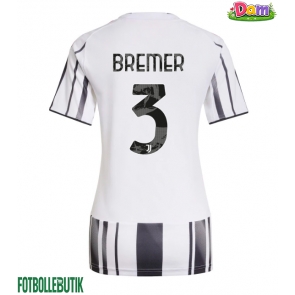Juventus Gleison Bremer #3 Hemmatröja Kvinnor 2025-26 Kortärmad